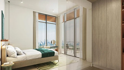 1-Bedroom Branded Residence for Sale at Rove Home Meydan Horizon gallery 1