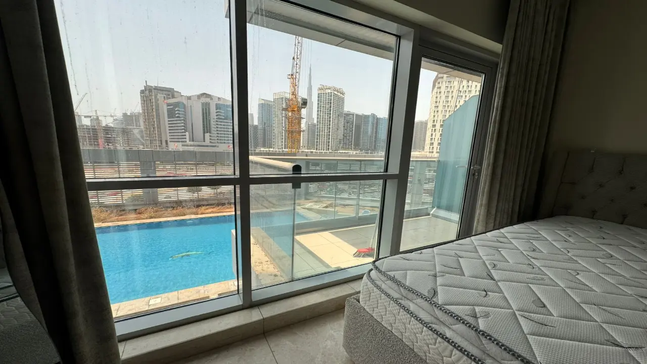 Студия с видом на Бурдж-Халифа в аренду в Safeer Tower 2, Business Bay галерея 12