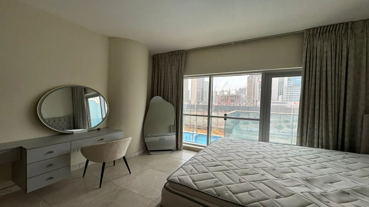 Студия с видом на Бурдж-Халифа в аренду в Safeer Tower 2, Business Bay галерея 3