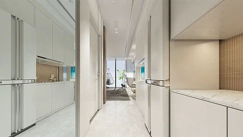 Modern 1-Bedroom Apartment for Sale in Samana Santorini, Dubai Studio City gallery 4