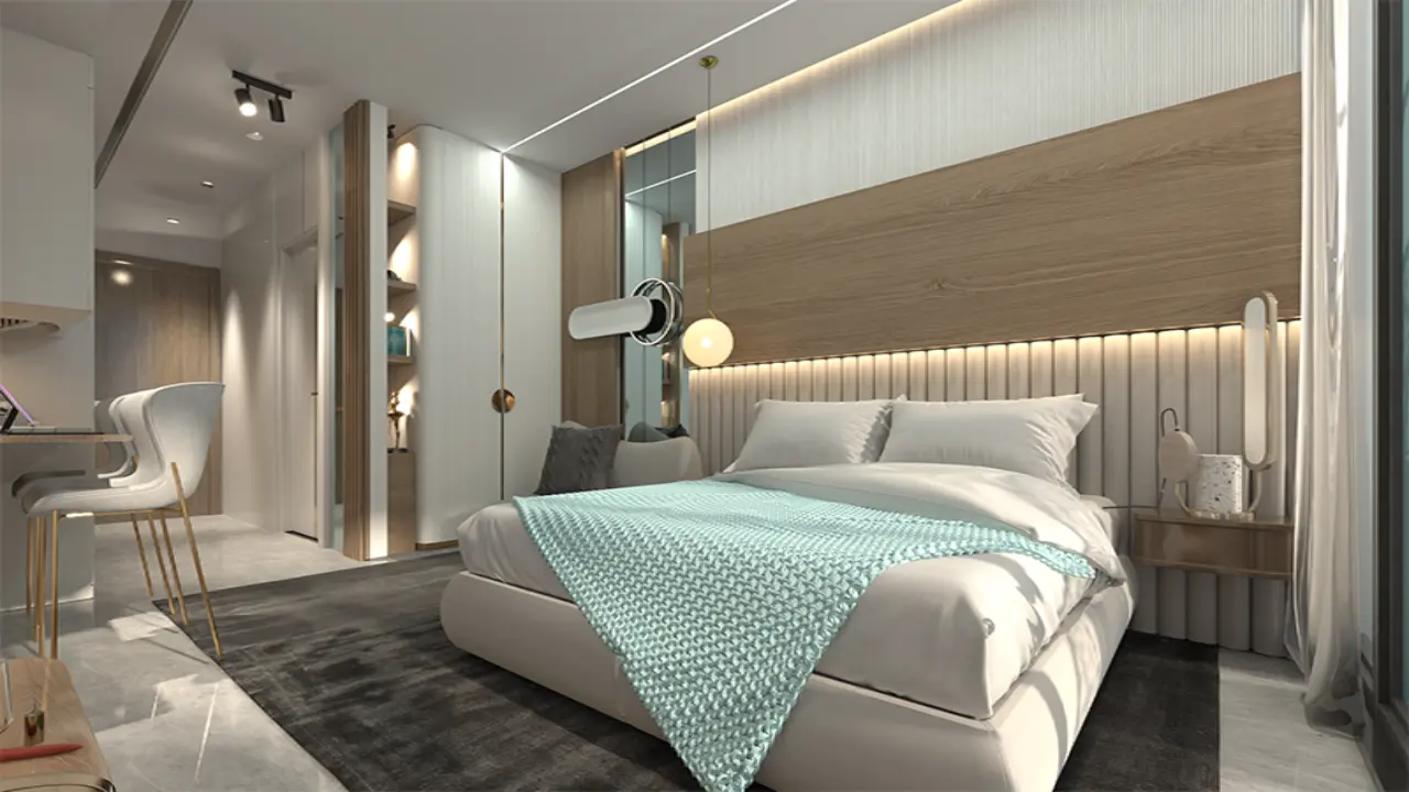 شقة حديثة مكونة من غرفة نوم واحدة للبيع في سامانا سانتوريني، مدينة دبي للاستوديوهات معرض 3