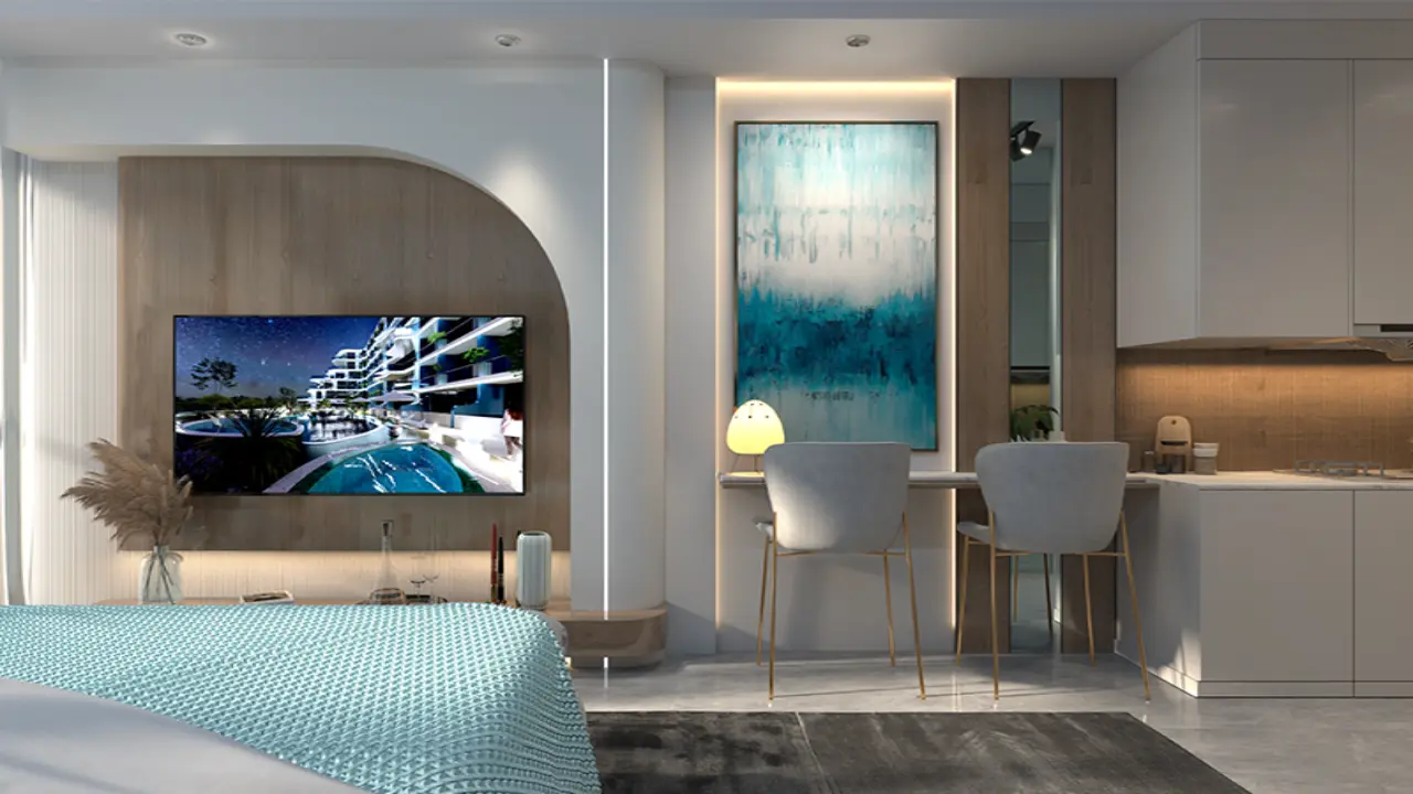 شقة حديثة مكونة من غرفة نوم واحدة للبيع في سامانا سانتوريني، مدينة دبي للاستوديوهات معرض 2