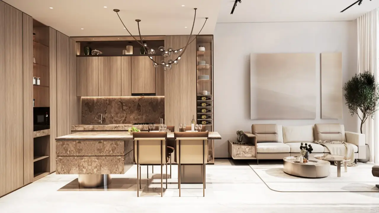 Luxury 1-Bedroom Waterfront Apartment for Sale in Seacliff, Dubai Islands gallery 1