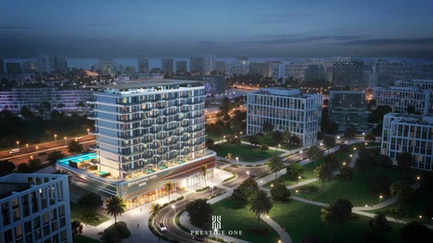 Продается современная меблированная двухкомнатная квартира в районе Сисайд, Дубайские острова. галерея 4