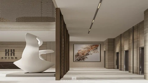 Продается современная меблированная двухкомнатная квартира в районе Сисайд, Дубайские острова. галерея 8