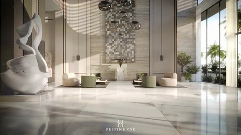 Продается современная меблированная двухкомнатная квартира в районе Сисайд, Дубайские острова. галерея 6