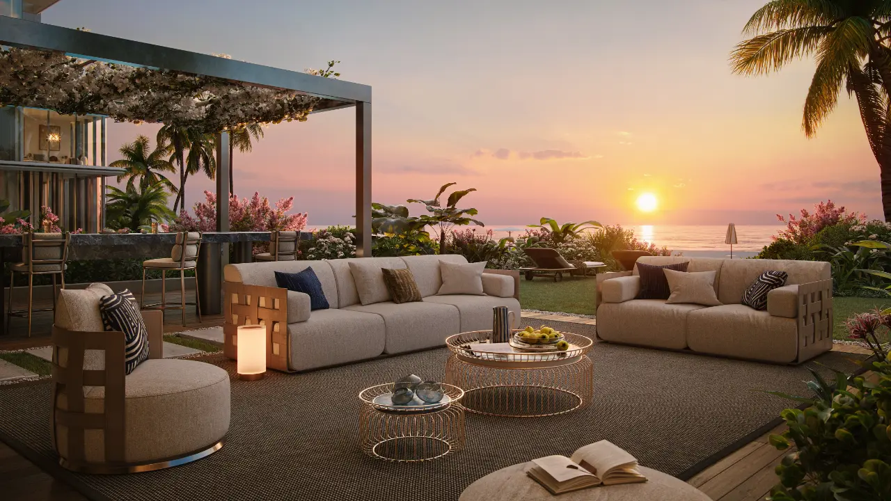 Роскошные апартаменты с 1 спальней и видом на море в здании A жилого комплекса Silena Residences, Дубайские острова галерея 2