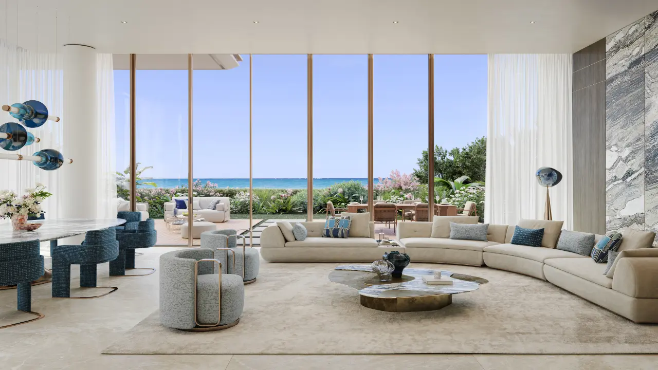 Роскошные апартаменты с 1 спальней и видом на море в здании A жилого комплекса Silena Residences, Дубайские острова галерея 1