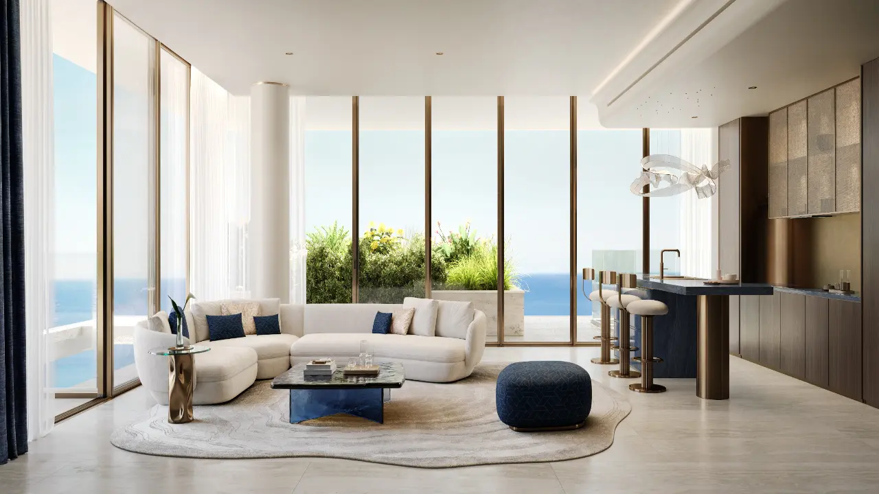 Роскошные апартаменты с 1 спальней и видом на море в здании A жилого комплекса Silena Residences, Дубайские острова галерея 7