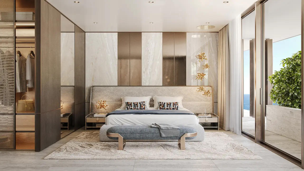 Роскошные апартаменты с 1 спальней и видом на море в здании A жилого комплекса Silena Residences, Дубайские острова галерея 6