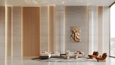 Spacious Studio Apartment for Sale in Binghatti Skyflame 2, Majan gallery 7