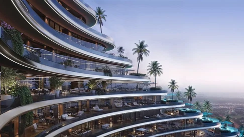 Spacious Studio Apartment for Sale in Binghatti Skyflame 2, Majan gallery 5