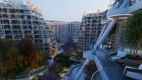 Modern 1-Bedroom Furnished Apartment for Sale in Skyhills Gardens D, Falcon City of Wonders gallery 11
