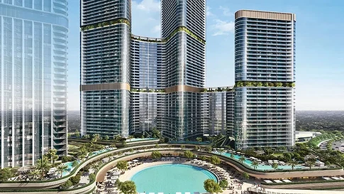Продается просторная однокомнатная квартира в жилом комплексе Skyvue Spectra, Sobha Hartland 2. галерея 7