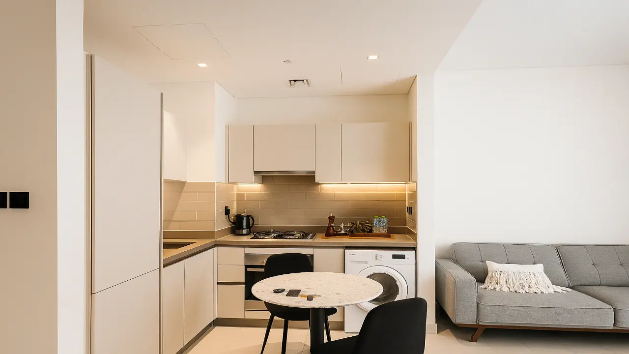 شقة مفروشة بالكامل بغرفة نوم واحدة للإيجار في برج شوبا كريك فيستاس أ، شوبا هارتلاند معرض 7