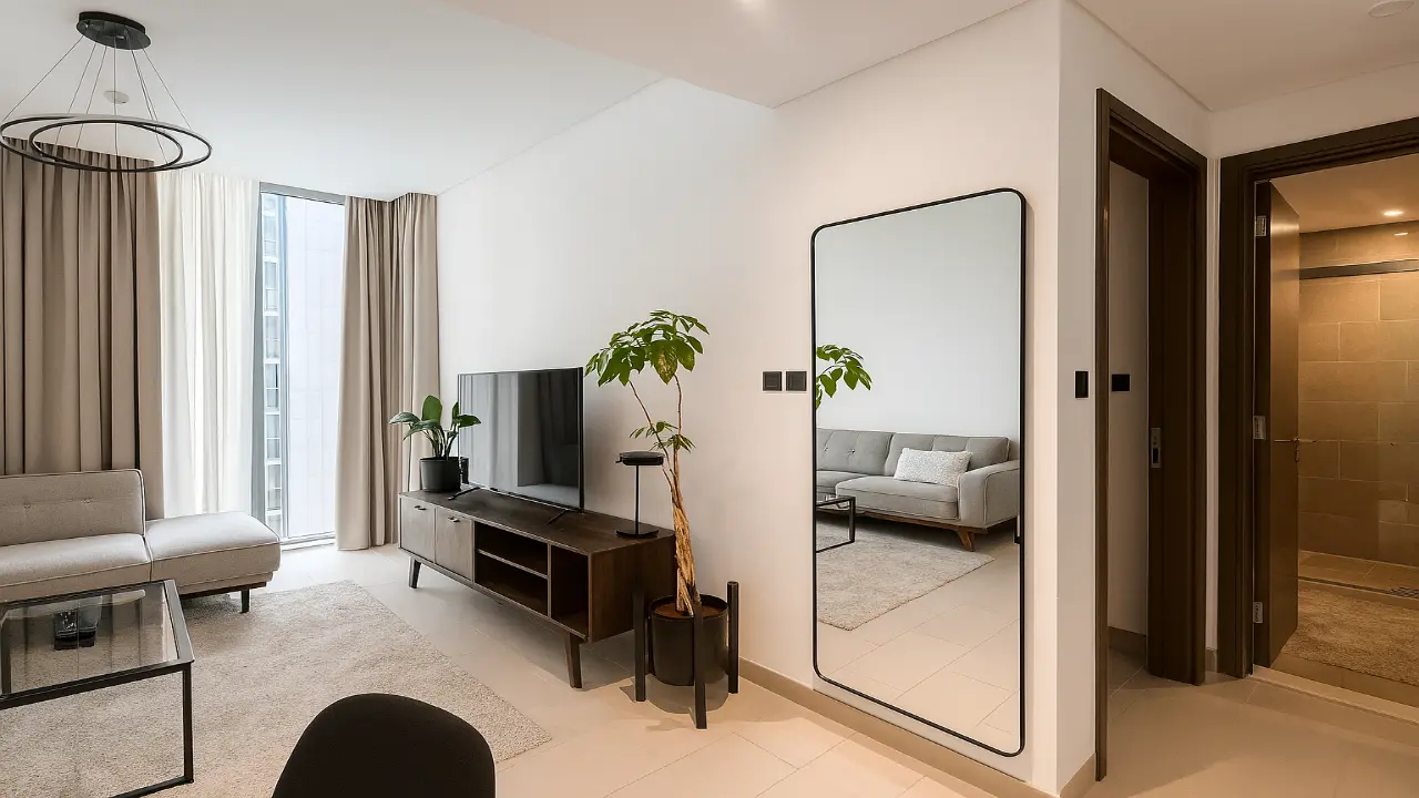 شقة مفروشة بالكامل بغرفة نوم واحدة للإيجار في برج شوبا كريك فيستاس أ، شوبا هارتلاند معرض 6