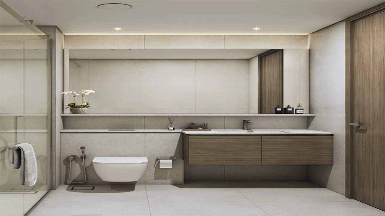 Просторные апартаменты с 1 спальней и видом на море на продажу в комплексе Selene Beach Residences, остров Собха Синия, Умм-эль-Кувейн галерея 2