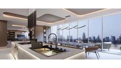 Роскошные меблированные апартаменты с 2 спальнями на продажу в Society House, в центре Дубая галерея 3
