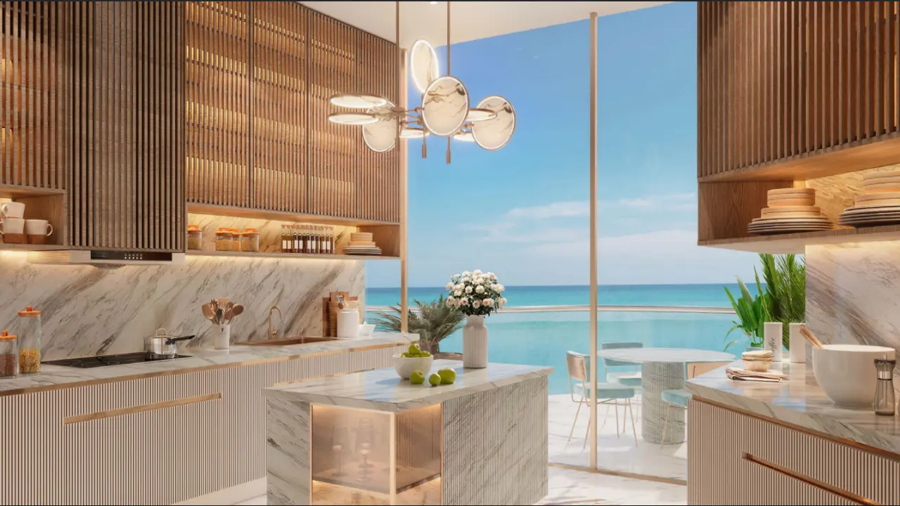 Меблированная квартира с двумя спальнями и высокой рентабельностью инвестиций на продажу в комплексе Sora Beach Residences, остров Аль-Марджан галерея 2