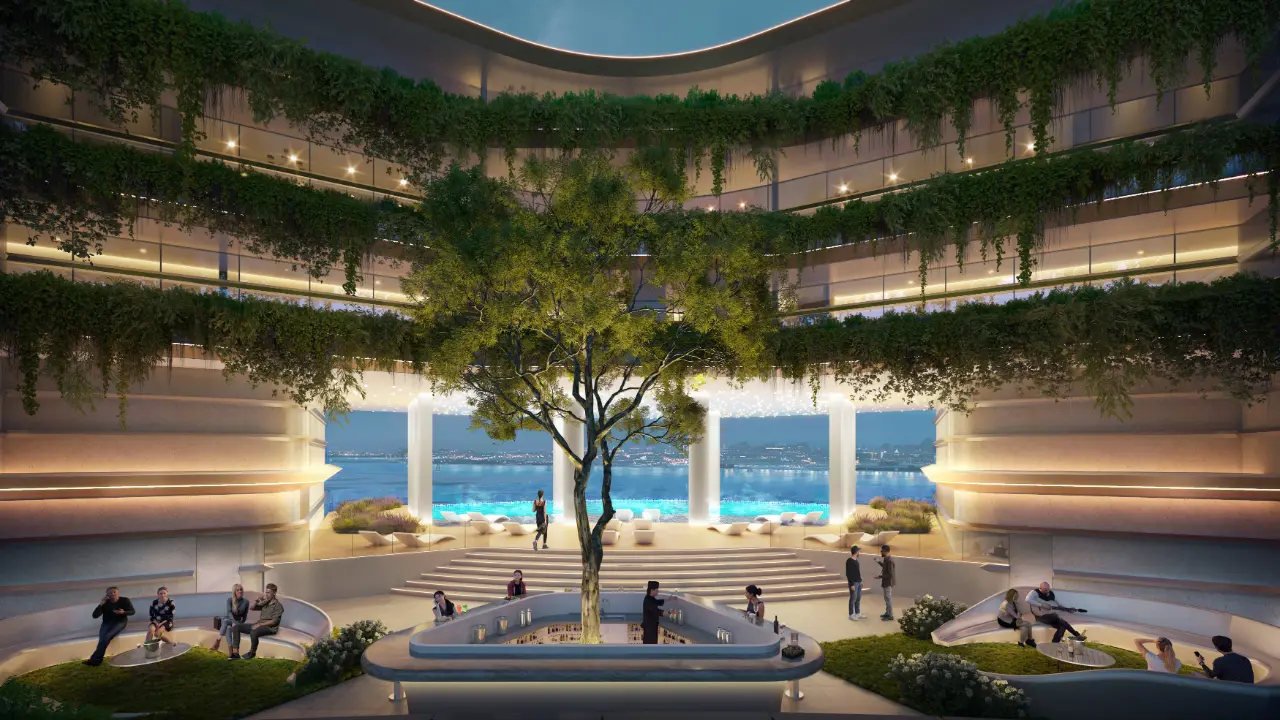 Меблированная квартира с двумя спальнями и высокой рентабельностью инвестиций на продажу в комплексе Sora Beach Residences, остров Аль-Марджан галерея 10