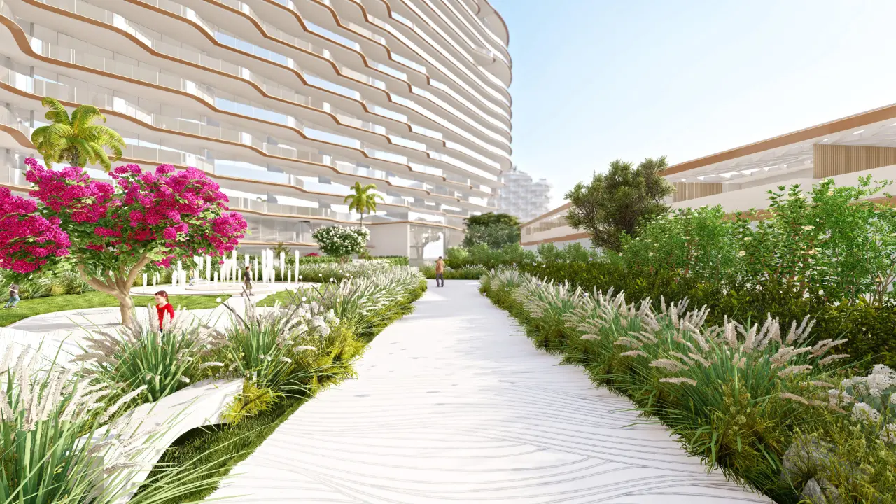 Меблированная квартира с двумя спальнями и высокой рентабельностью инвестиций на продажу в комплексе Sora Beach Residences, остров Аль-Марджан галерея 8