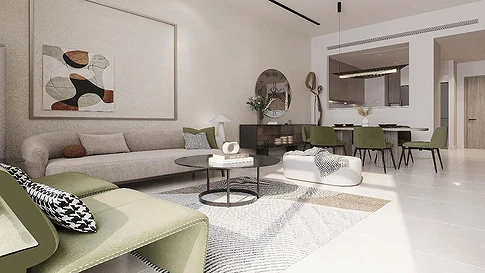 Luxury 1-Bedroom Modern Apartment for Sale in South Living, Dubai South gallery 9