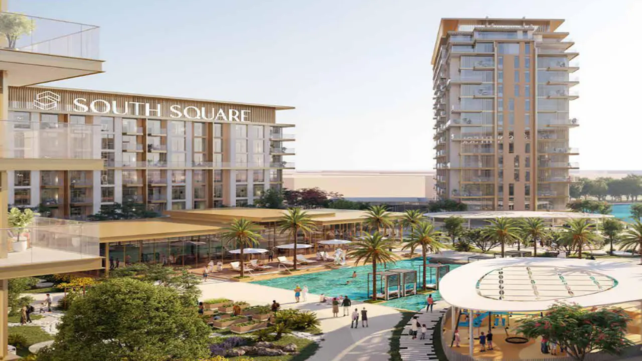 Роскошные апартаменты с 2 спальнями на продажу в здании South Square Building 4, Южный Дубай галерея 5