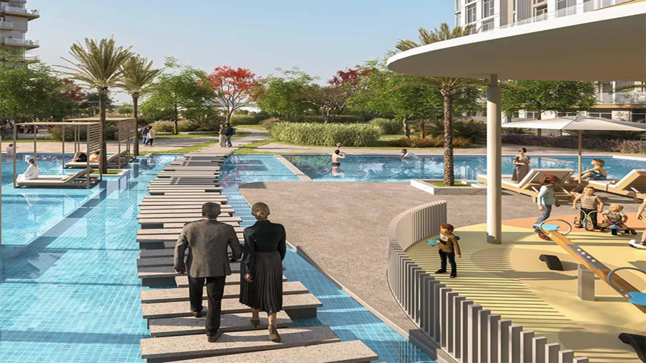 Роскошные апартаменты с 2 спальнями на продажу в здании South Square Building 4, Южный Дубай галерея 3