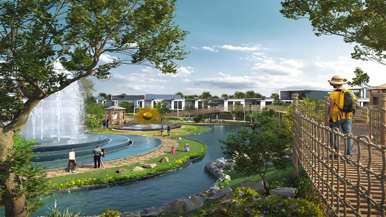 Современный новый таунхаус с 4 спальнями на продажу в Damac Sun City, Dubailand галерея 1