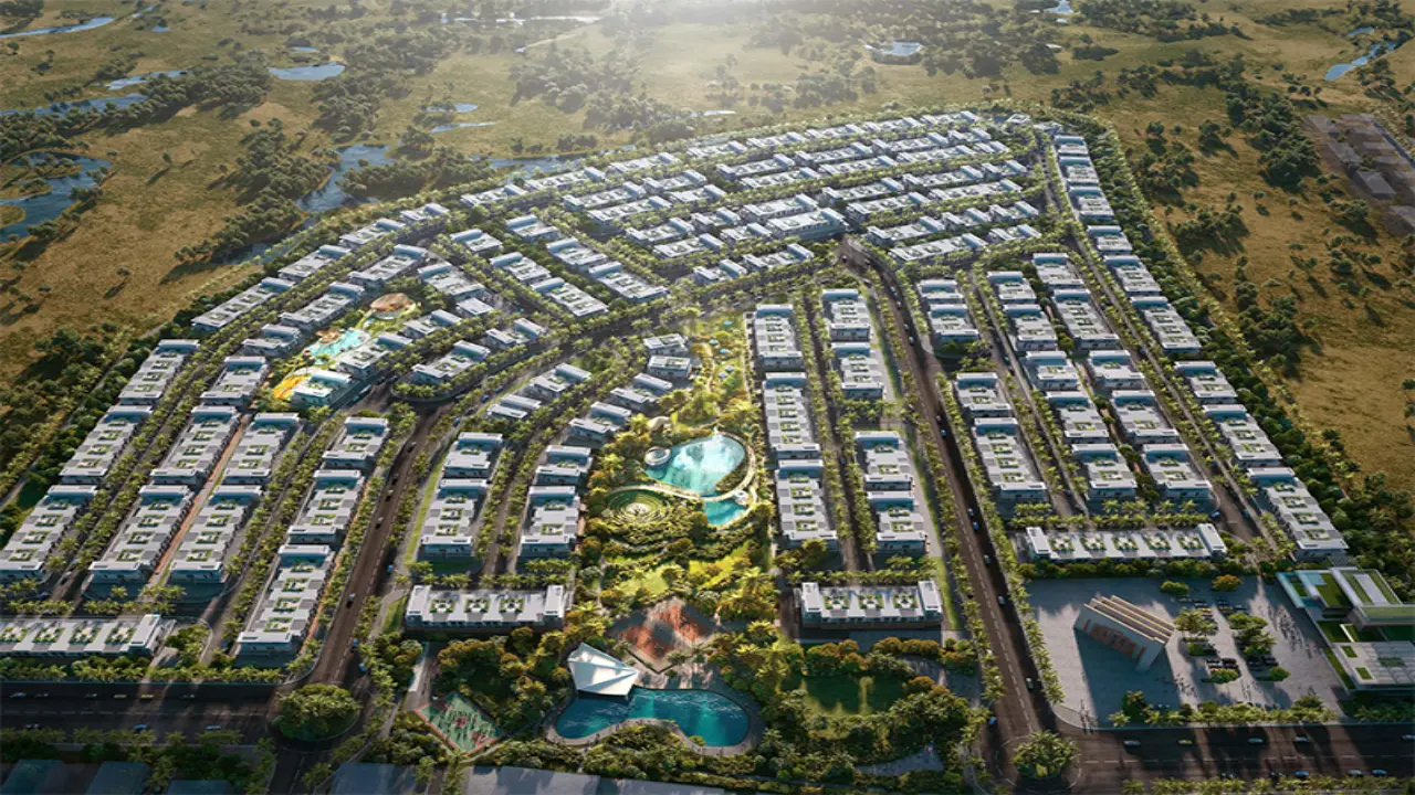 Современный новый таунхаус с 4 спальнями на продажу в Damac Sun City, Dubailand галерея 9