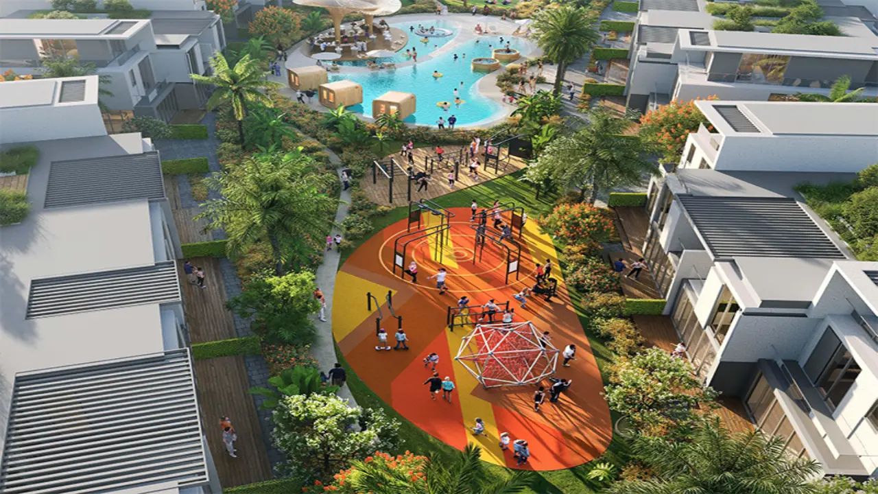 Современный новый таунхаус с 4 спальнями на продажу в Damac Sun City, Dubailand галерея 7