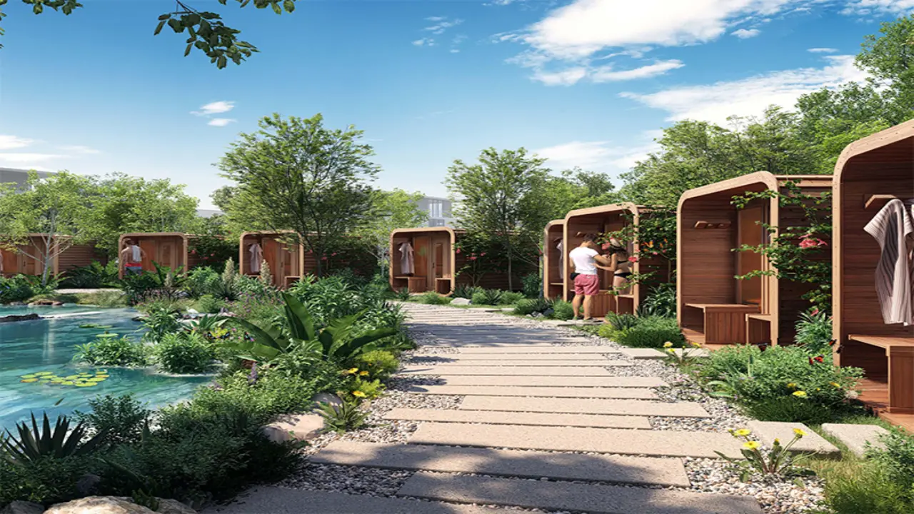 Современный новый таунхаус с 4 спальнями на продажу в Damac Sun City, Dubailand галерея 6