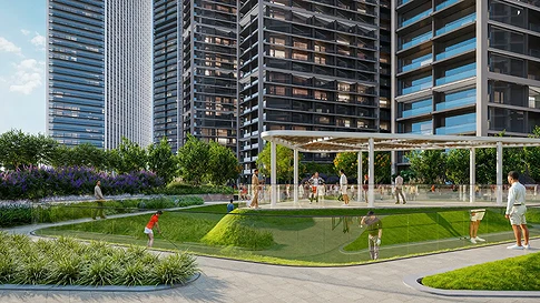 Skyline Views 1-Bedroom Modern Apartment for Sale in The Eden, Sobha Central, Jebel Ali gallery 12