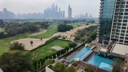 Golf Views 2-Bedroom Spacious Apartment for Rent in The Fairways East, The Views gallery 3