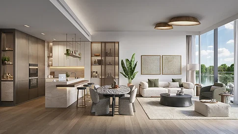 Luxury 1-Bedroom Branded Apartment for Sale in The Highgrove, Meydan Horizon gallery 5