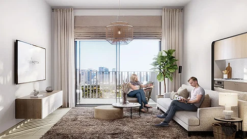 Luxury 1-Bedroom Pool View Apartment for Sale in The Portman, JVC District 12 gallery 1