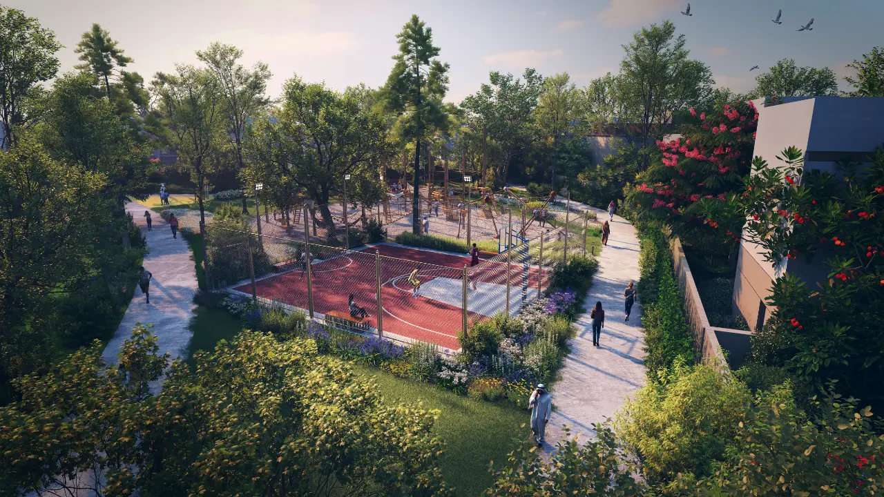 Open Plan 1-Bedroom Modern Apartment for Sale in The Woods Retreat, Sobha Sanctuary gallery 12