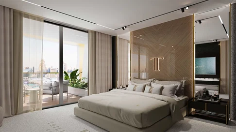 شقة استوديو فاخرة مطلة على القناة للبيع في Trillionaire Residences، الخليج التجاري معرض 8