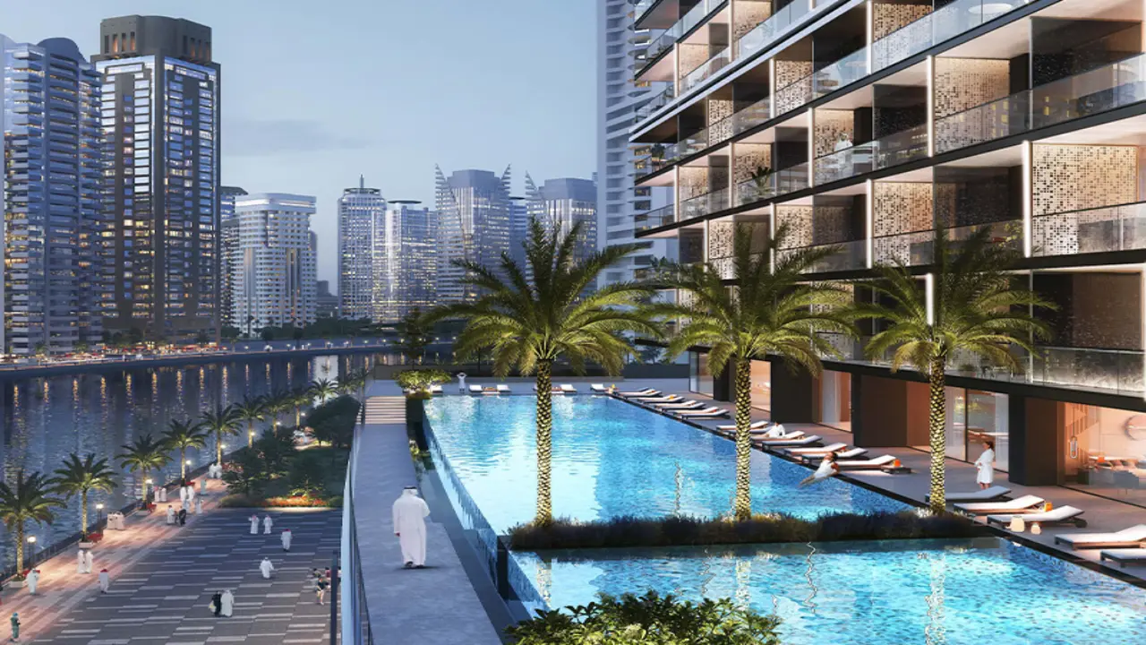 شقة استوديو فاخرة مطلة على القناة للبيع في Trillionaire Residences، الخليج التجاري معرض 5