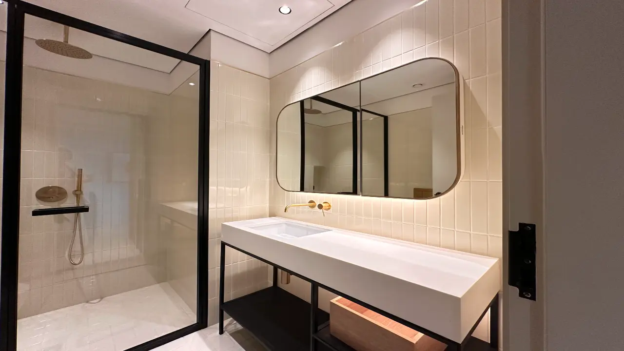 شقة استوديو مطلة على برج خليفة للإيجار في أبسايد ليفينج، الخليج التجاري معرض 7