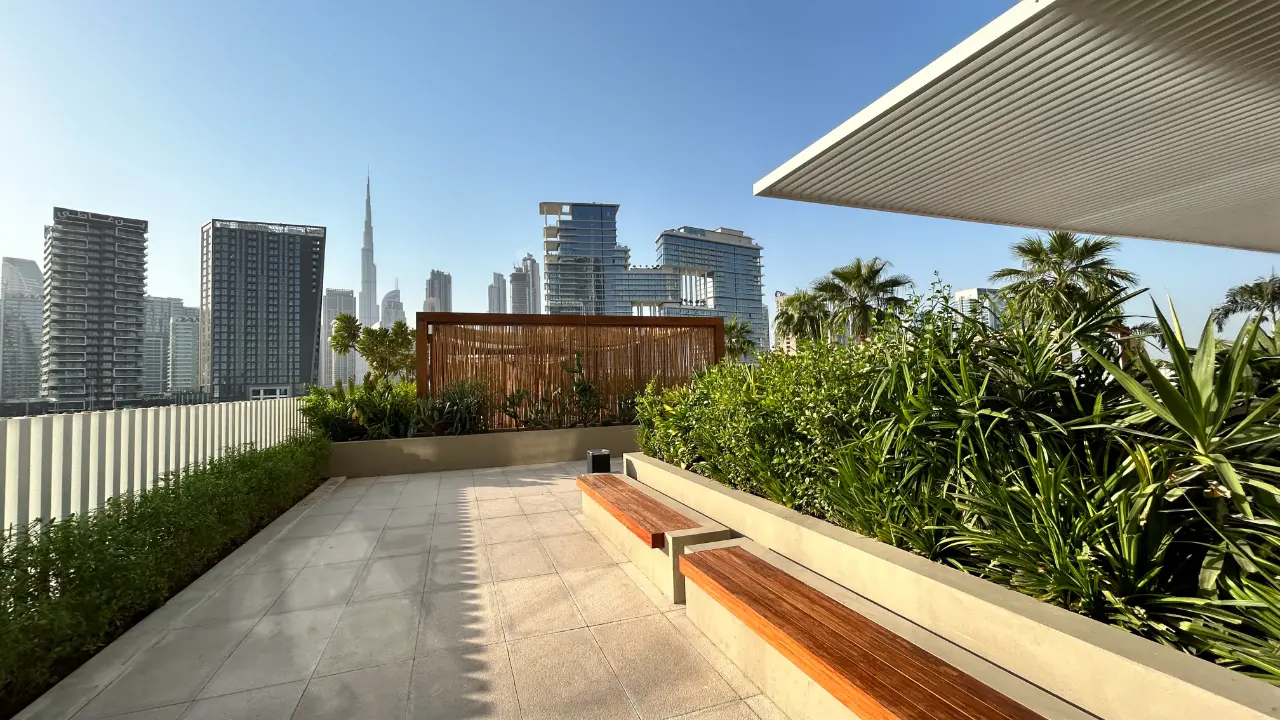 شقة استوديو مفروشة مطلة على برج خليفة للبيع في أبسايد ليفينج، الخليج التجاري معرض 4