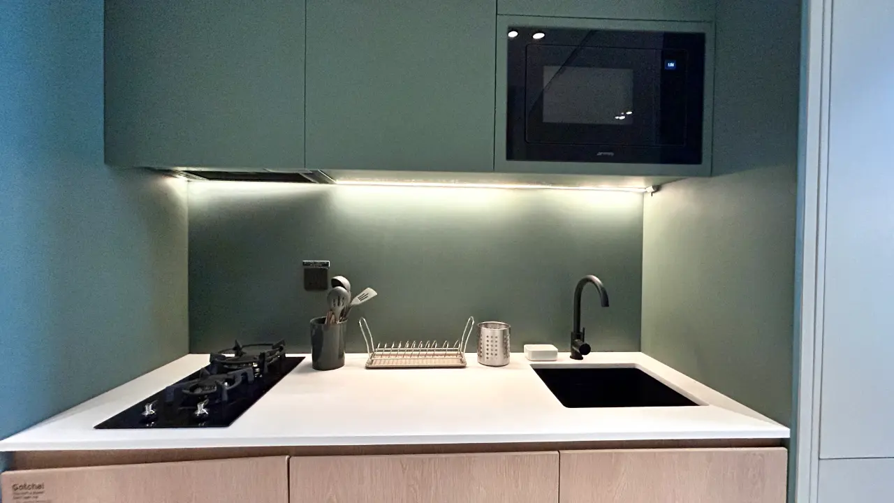 شقة استوديو مفروشة مطلة على برج خليفة للبيع في أبسايد ليفينج، الخليج التجاري معرض 9