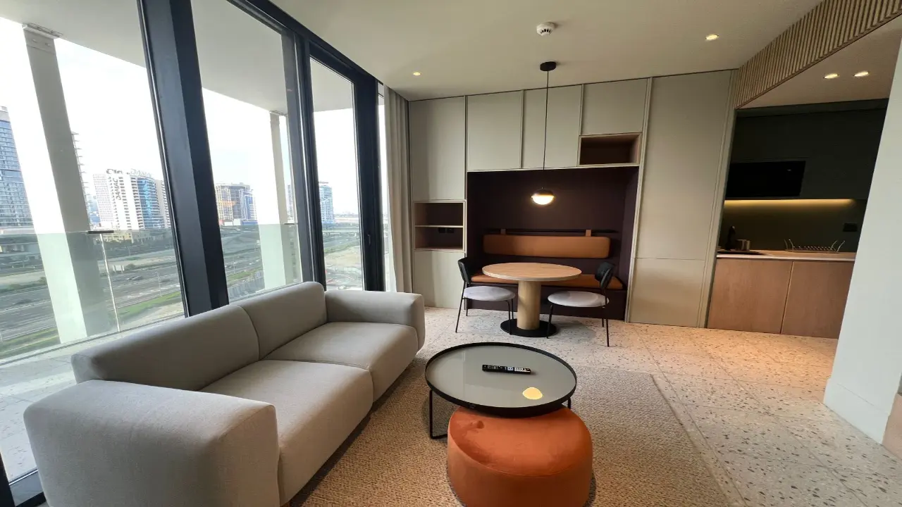 شقة استوديو مفروشة للإيجار في أبسايد ليفينج، الخليج التجاري معرض 4