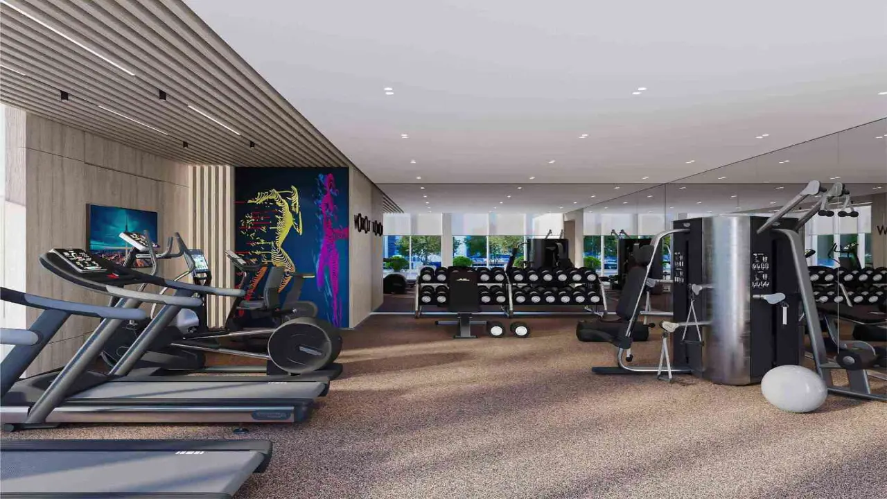 شقة فاخرة بغرفة نوم واحدة واسعة للبيع في VYB، الخليج التجاري معرض 9