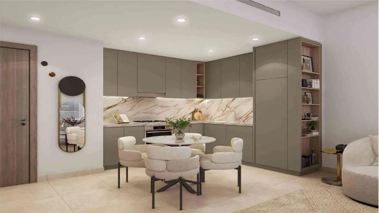 شقة فاخرة بغرفة نوم واحدة واسعة للبيع في VYB، الخليج التجاري معرض 7