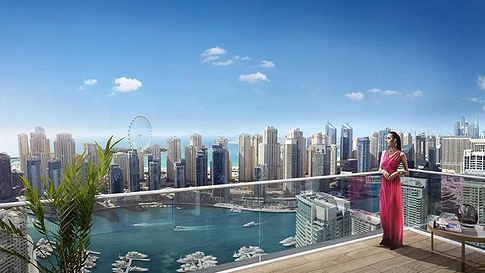 Апартаменты с 2 спальнями и видом на пристань для продажи в комплексе Vida Residences Dubai Marina галерея 1