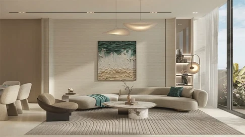 Роскошная 1-комнатная квартира на продажу в жилом комплексе Wellington Ocean Walk, Дубайские острова. галерея 4