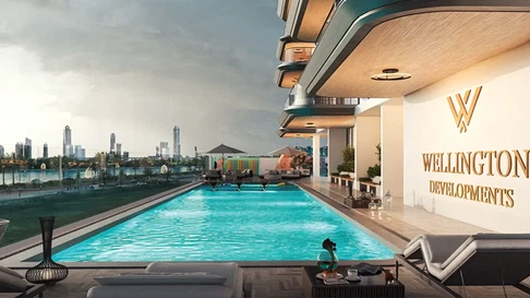 Роскошная 1-комнатная квартира на продажу в жилом комплексе Wellington Ocean Walk, Дубайские острова. галерея 7
