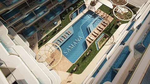 Modern Studio Apartment for Sale in Samana Imperial Gardens, Arjan gallery 9