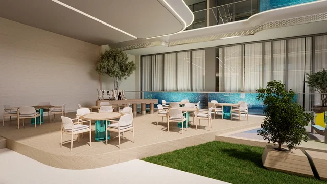 Modern Studio Apartment for Sale in Samana Imperial Gardens, Arjan gallery 8